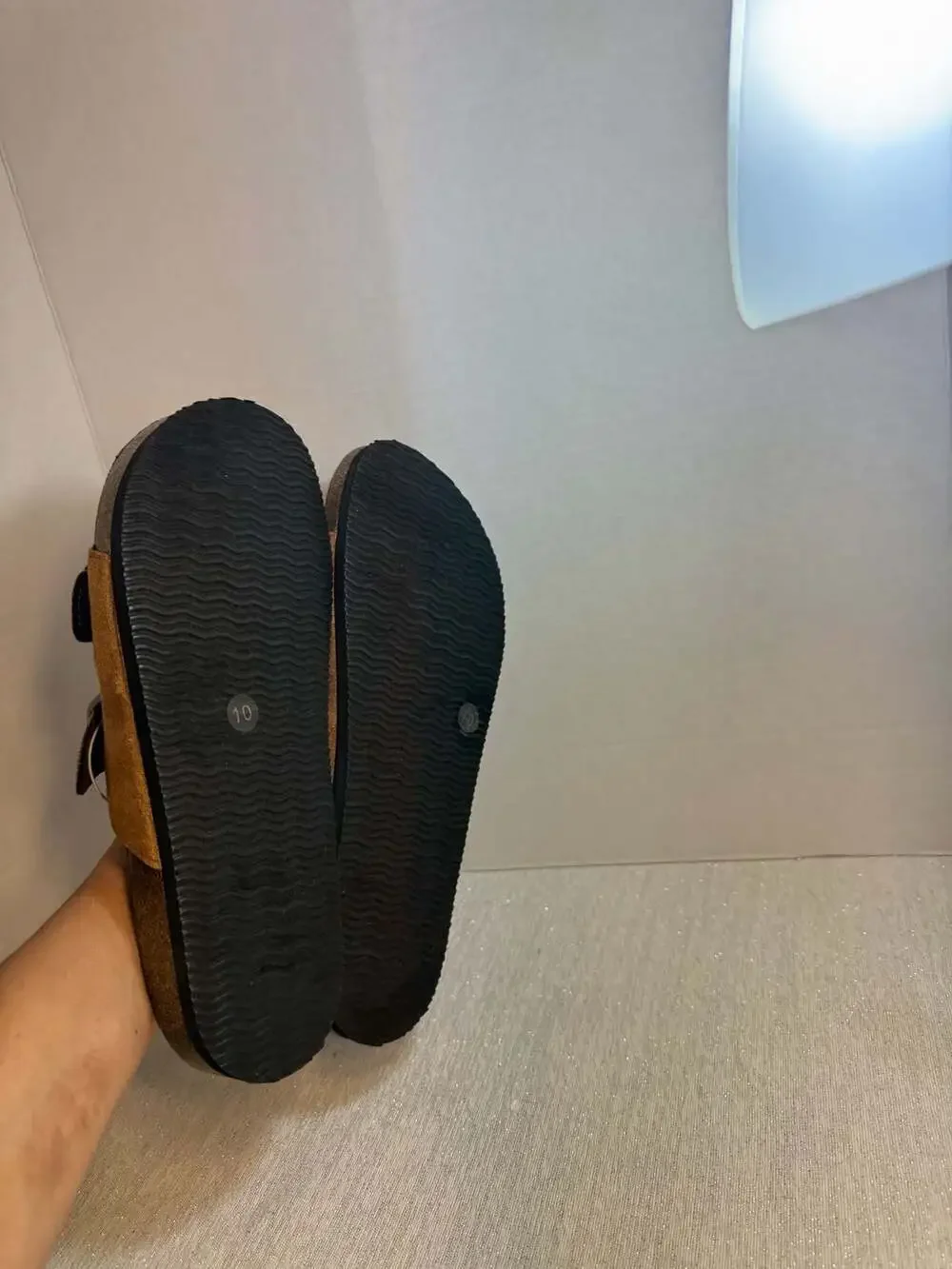 Cliffs by White Mountain Pandora Two-Strap Footbed Sandals Size 10